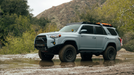 5th Gen Toyota 4Runner Roof Rack driving through puddle