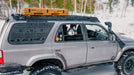 Sherpa Roof Rack 3rd Gen 4Runner side view in snow