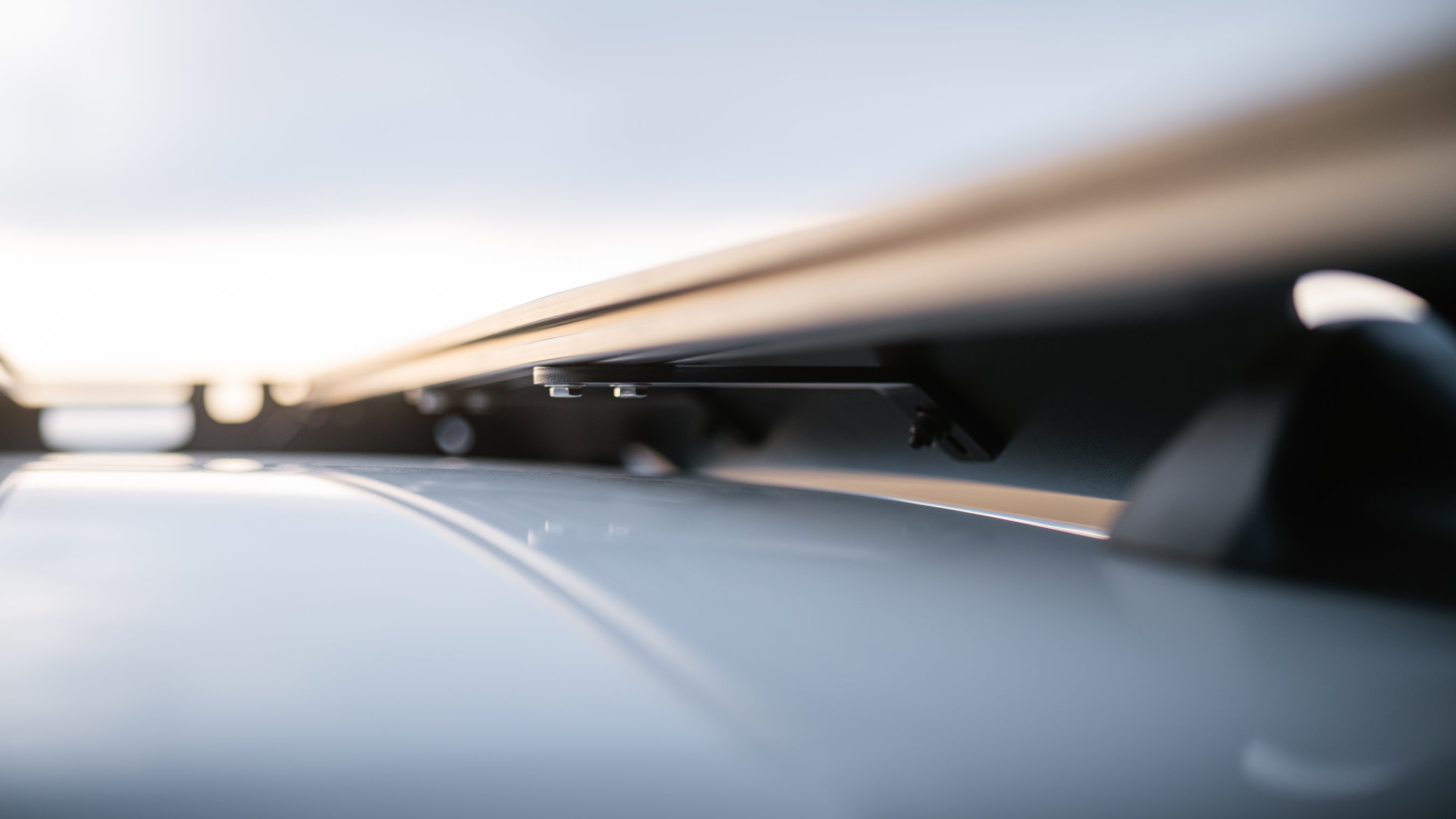 Ram Truck Roof Rack close up of connections