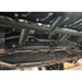 Backwoods Adventure Mods Rock Sliders for Toyota 4Runner 5th Gen (2010-2023) underside view installed on truck