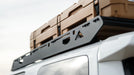The Needle (2010-2023 4Runner Half Roof Rack)  back corner close up with cargo