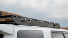 The Needle (2010-2023 4Runner Half Roof Rack) Close up of rear corner of rack on vehicle