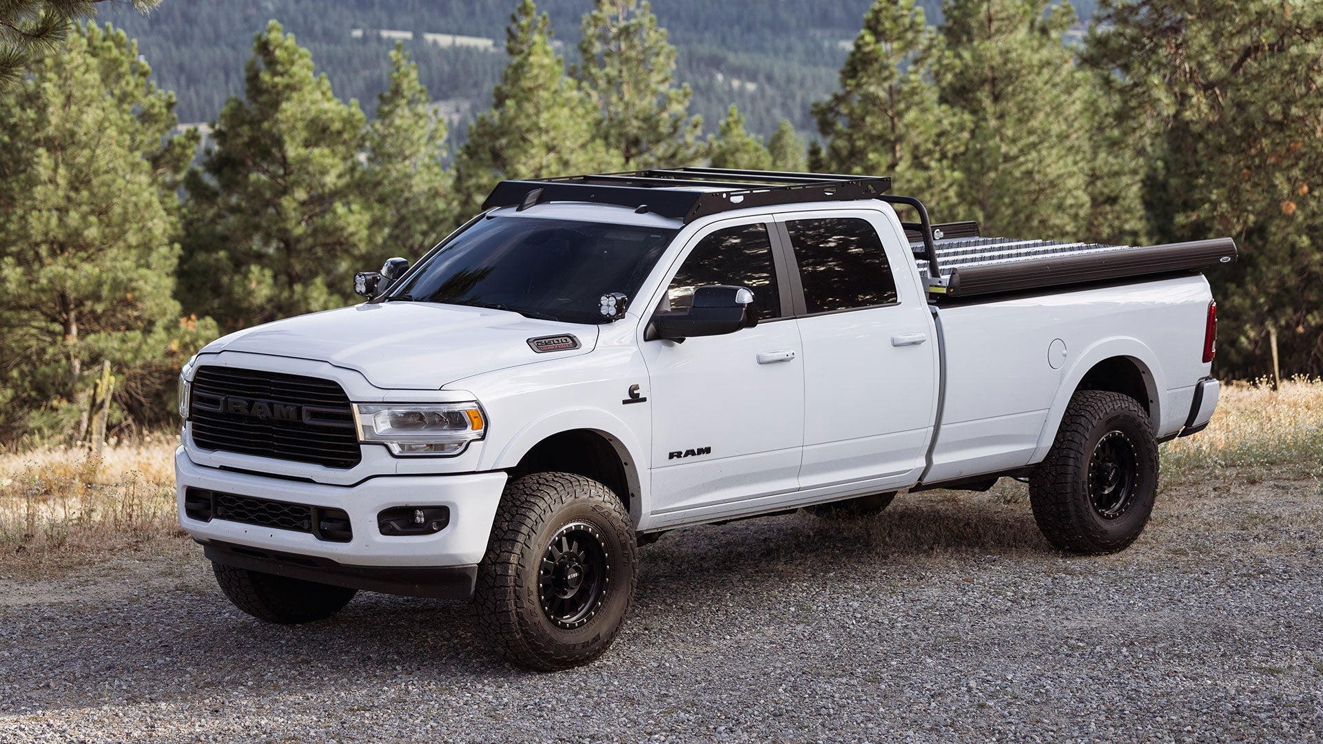 Ultimate Moto Hauler Ram Truck front corner view