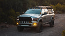 Ram Truck Roof Rack Corner view of rack on vehicle outside