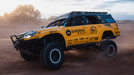 4th Gen Toyota 4Runner Roof Rack Side view of rack on Sherpa vehicle riding on trail