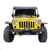 Warrior Products Jeep JK / JKU MOD Series Front Mid-Width Bumper with no brush guard on yellow jeep