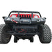 Warrior Products Jeep JK / JKU MOD Series Front Mid-Width Bumper with brush guard bottom view