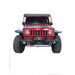 Warrior Products Jeep JK / JKU MOD Series Front Mid-Width Bumper with brush guard front view