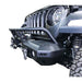Warrior Products Jeep JL / JLU / JT MOD Series Mid-Width Bumper with brush guard bottom left view