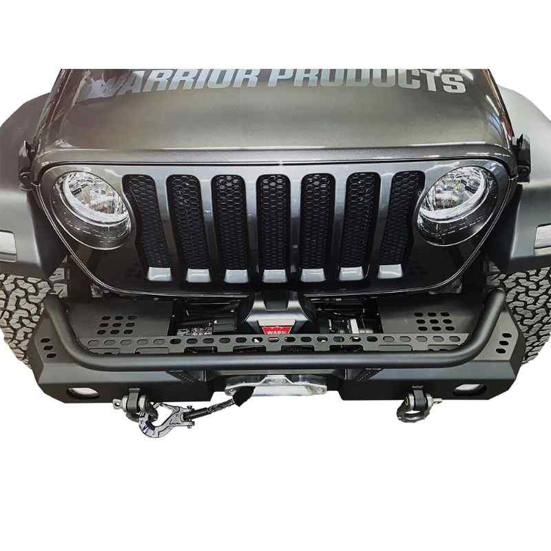 Warrior Products Jeep JL / JLU / JT MOD Series Mid-Width Bumper no brush guard top view