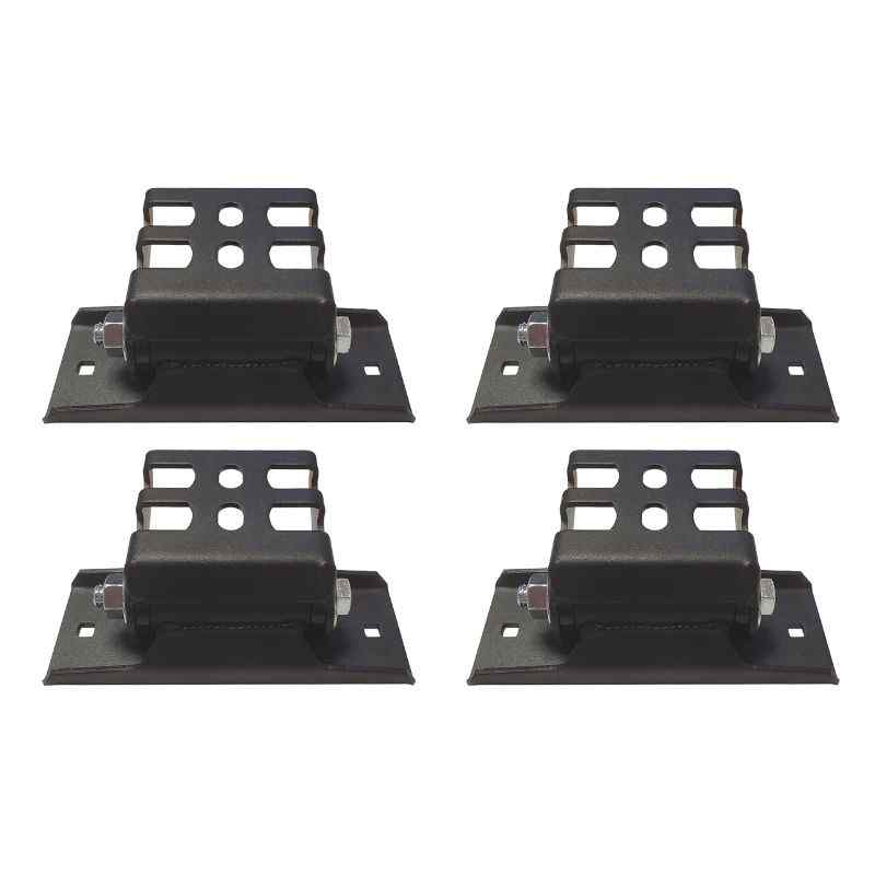 Brackets for Warrior Products Universal Platform Rack w/ 2" Mounts