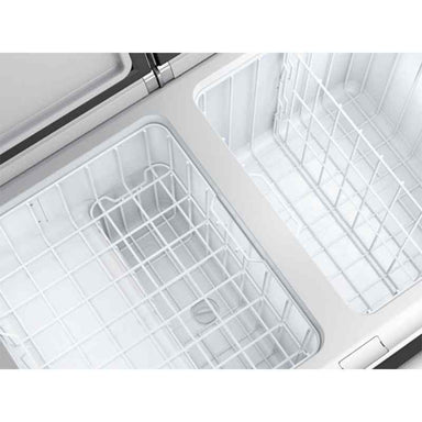 Dometic CFX3 95DZ Cooler/Freezer Open cooler showing baskets