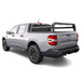 Ford Maverick SHIPROCK Mid Rack System MIDRACK TUWA PRO®️  rear corner view installed on white background