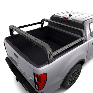 Ford Ranger SHIPROCK Mid Rack System MIDRACK TUWA PRO®️ top corner view installed on white background