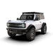 Front Runner Ford Bronco 2 Door (2022-Current) Slimline II Roof Rack Kit front angled view on bronco on white background