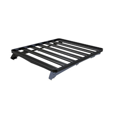 Front Runner Toyota Tacoma (2005-Current) Slimline II Roof Rack Kit. Top view of roof rack alone on white background