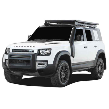 Front Runner Land Rover New Defender (2020-Current)110 Slimline II Roof Rack Kit Roof rack on vehicle on white background