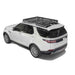 Front Runner Land Rover All-New Discovery 5 (2017-Current) Expedition Slimline II Roof Rack Kit Top view of Roof rack on vehicle on white background