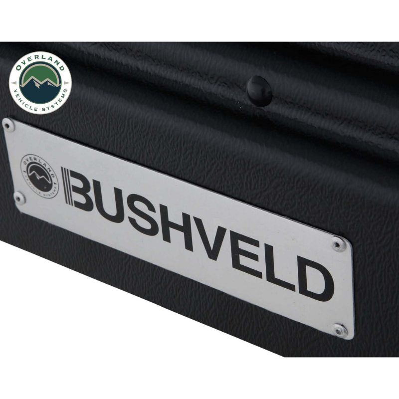 Overland Vehicle Systems Bushveld Hard Shell Roof Top Tent - 4 Person Bushveld logo