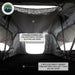 Overland Vehicle Systems Nomadic 4 Extended Roof Top Tent Inside view of tent overhead storage loft and mattress