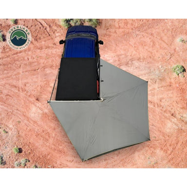 Overland Vehicle Systems Nomadic LT 270 Awning & Wall 1, 2, & Mounting Brackets - Passenger Side top view assembled