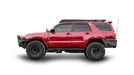 4th Gen Toyota 4Runner Roof Rack Side view of rack on vehicle on white background
