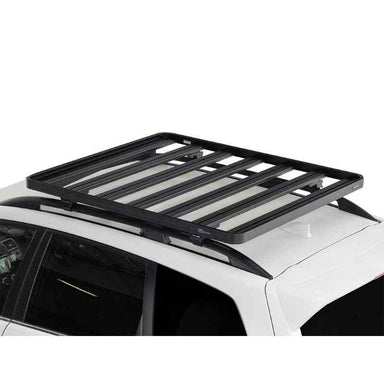 Front Runner Subaru Forester (2013-Current) Slimline II Roof Rail Rack Kit Top view of Roof rack on vehicle on white background