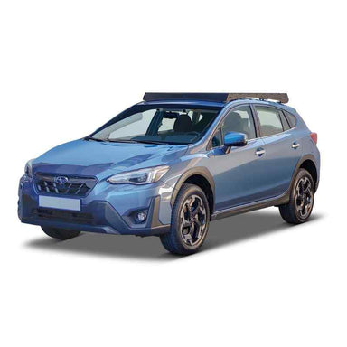 Front Runner Subaru XV Crosstrek (2018-Current) Slimsport Roof Rack Kit Roof rack on vehicle on white background