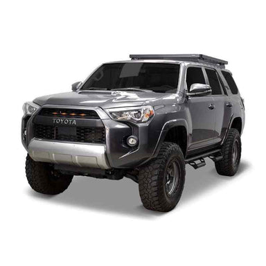 Front Runner Toyota 4Runner (5th Gen) 3/4 Slimline II Roof Rack Kit Roof rack on vehicle on white background