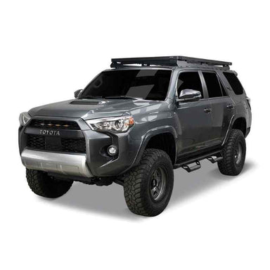 Front Runner Toyota 4Runner (5th Gen) Slimline II Roof Rack Kit Roof rack on vehicle on white background