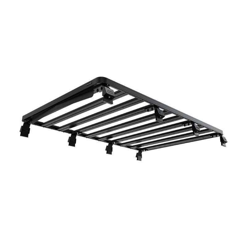 Front Runner Toyota Land Cruiser 80 Slimline II Roof Rack Kit Bottom view of roof rack alone on white background