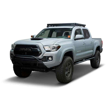 Front Runner Toyota Tacoma (2005-Current) Slimline II Roof Rack Kit / Low Profile Roof rack on vehicle on white background