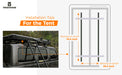 Trustmade Scout Plus Series - Triangular Hard Shell Rooftop Tent with Roof Rack installation tips