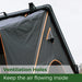 Trustmade Scout Plus Series - Triangular Hard Shell Rooftop Tent with Roof Rack vent holes
